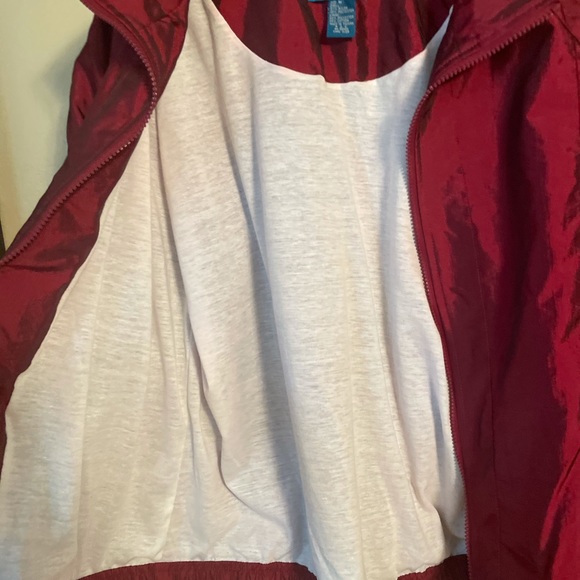 On Your Mark • Burgundy • 1980’s • Track Suit • Jumper•. Size Medium • New - Picture 16 of 16